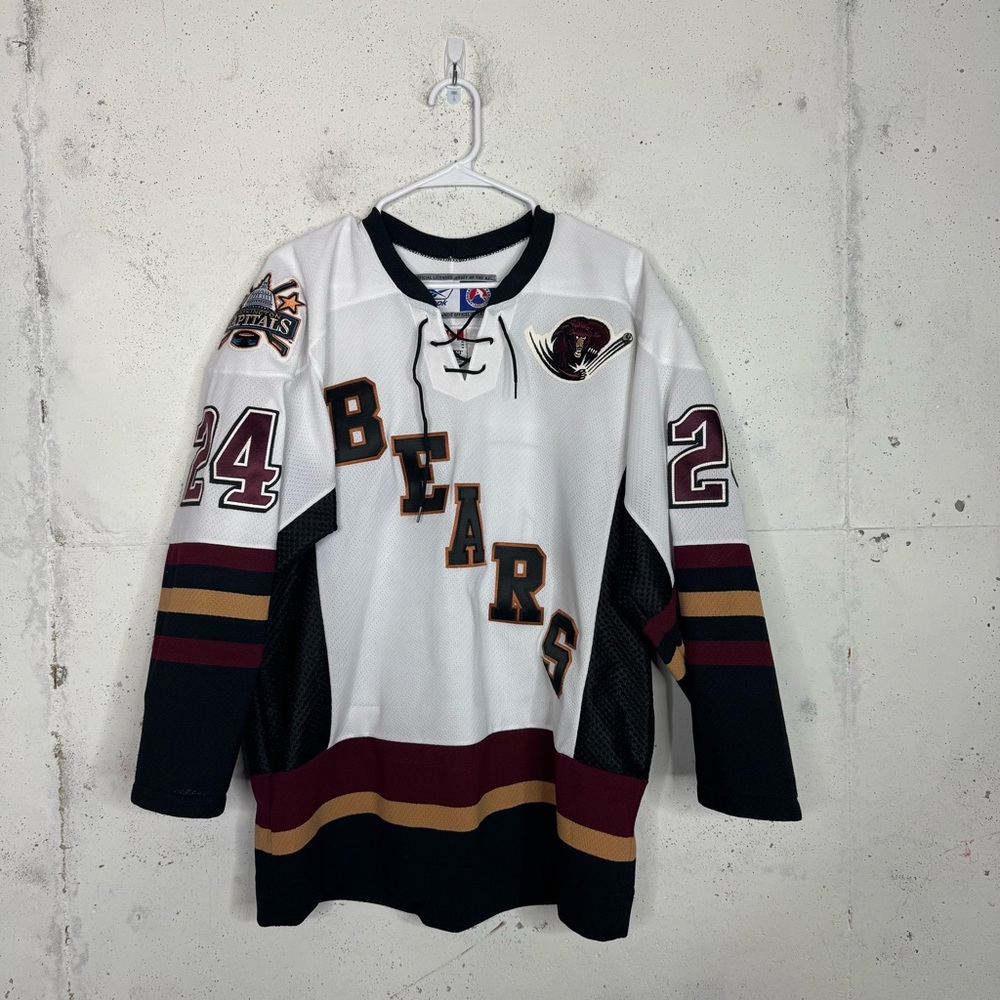 Reebok Hershey Bears Louis Robitaille CCM Hockey Jersey Medium - Picture 1 of 16